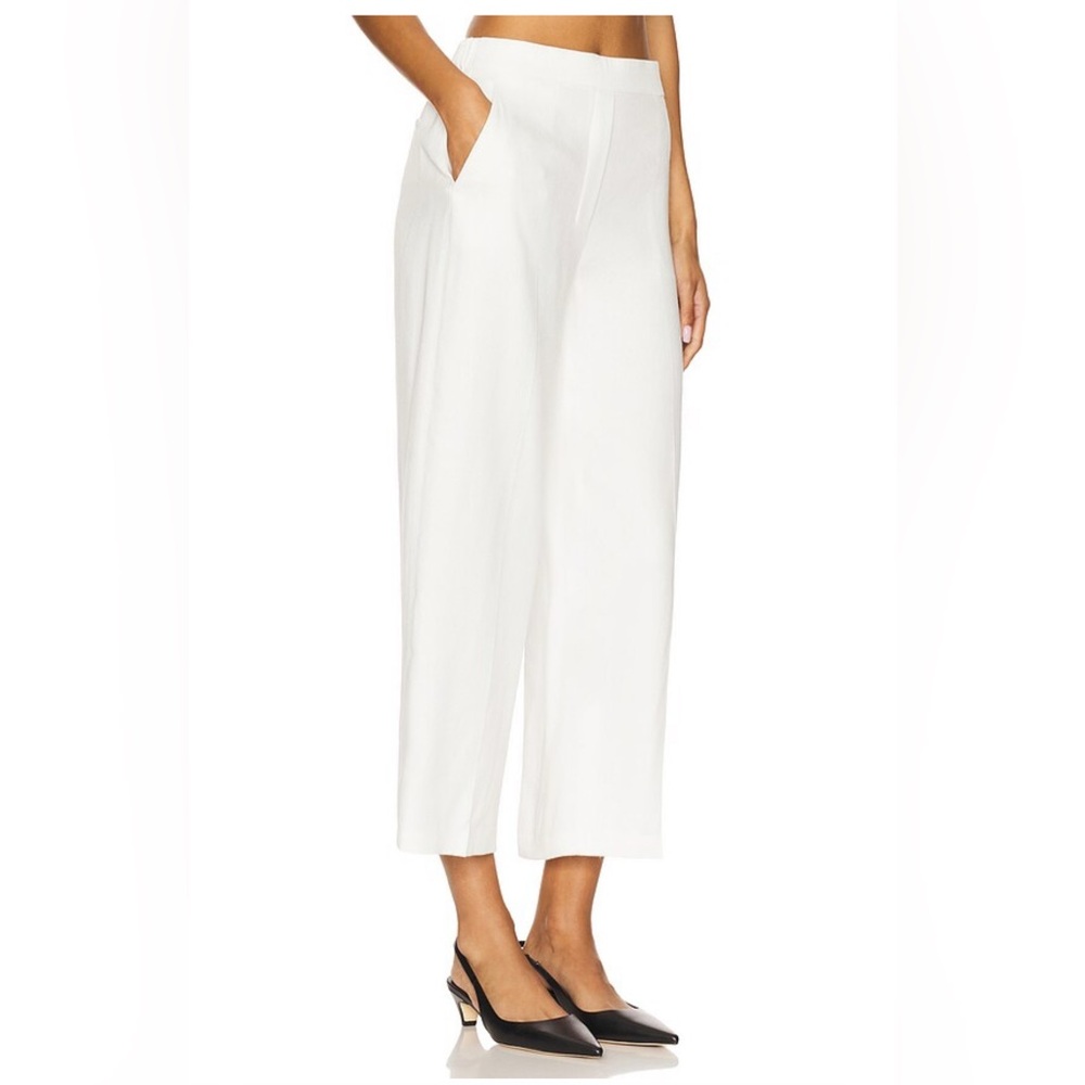 THEORY Relax Linen Blend Pull on Pants - Picture 2 of 5